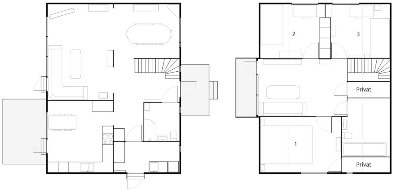 Standard Swedish Family House Villa Ронеби Екстериор снимка